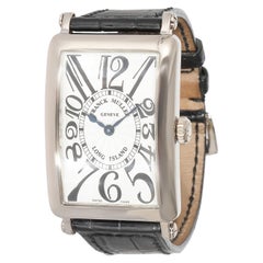 Franck Muller Long Island 950 QZ Orologio unisex in oro bianco 18 carati