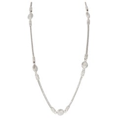 Collar de diamantes John Hardy de 5 estaciones en plata de ley 1,20 qt