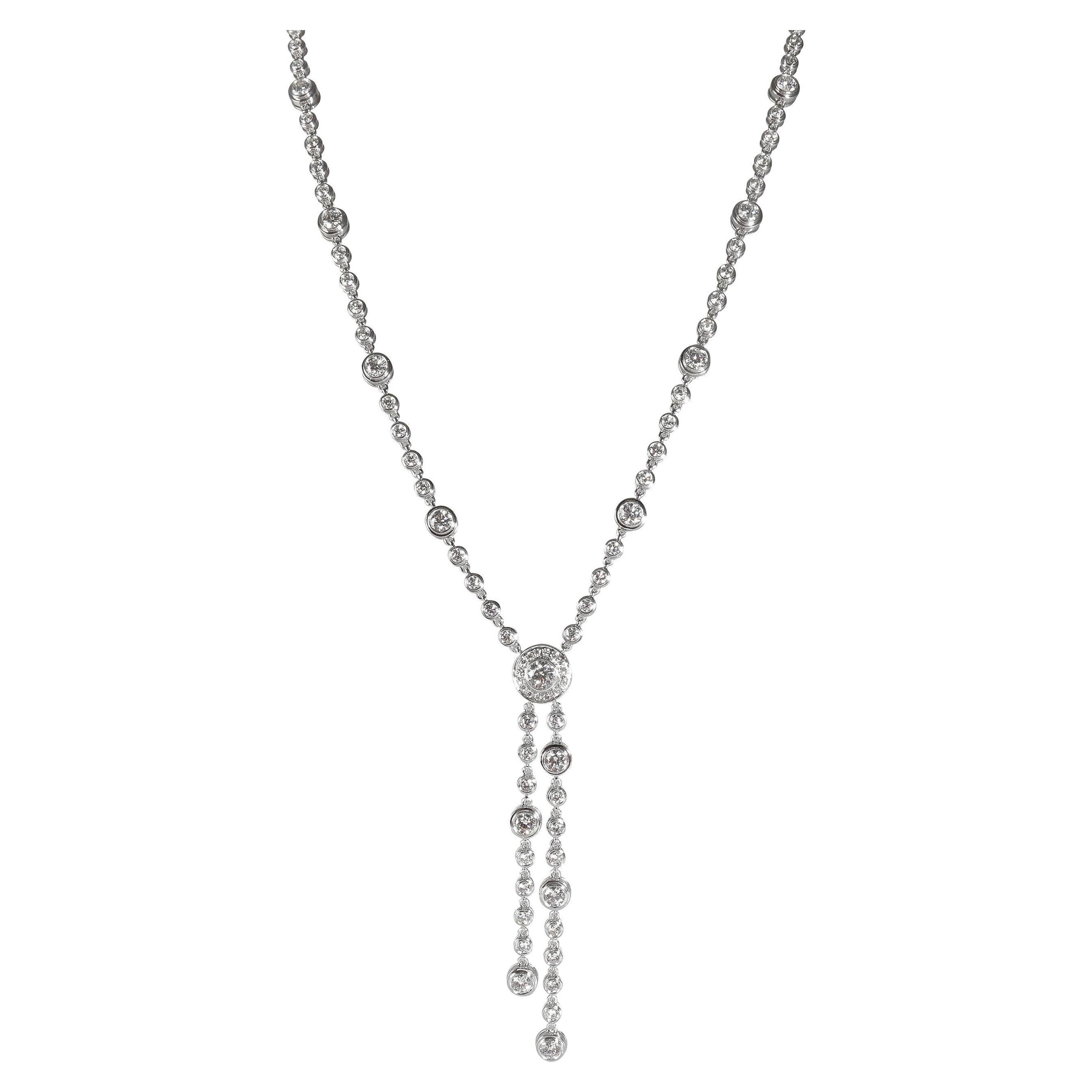 Tiffany & Co. Circlet Necklace in Platinum 4.05 CTW