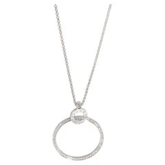 Piaget Possession Pendentif diamant en or blanc 18 carats 1,25 CTW