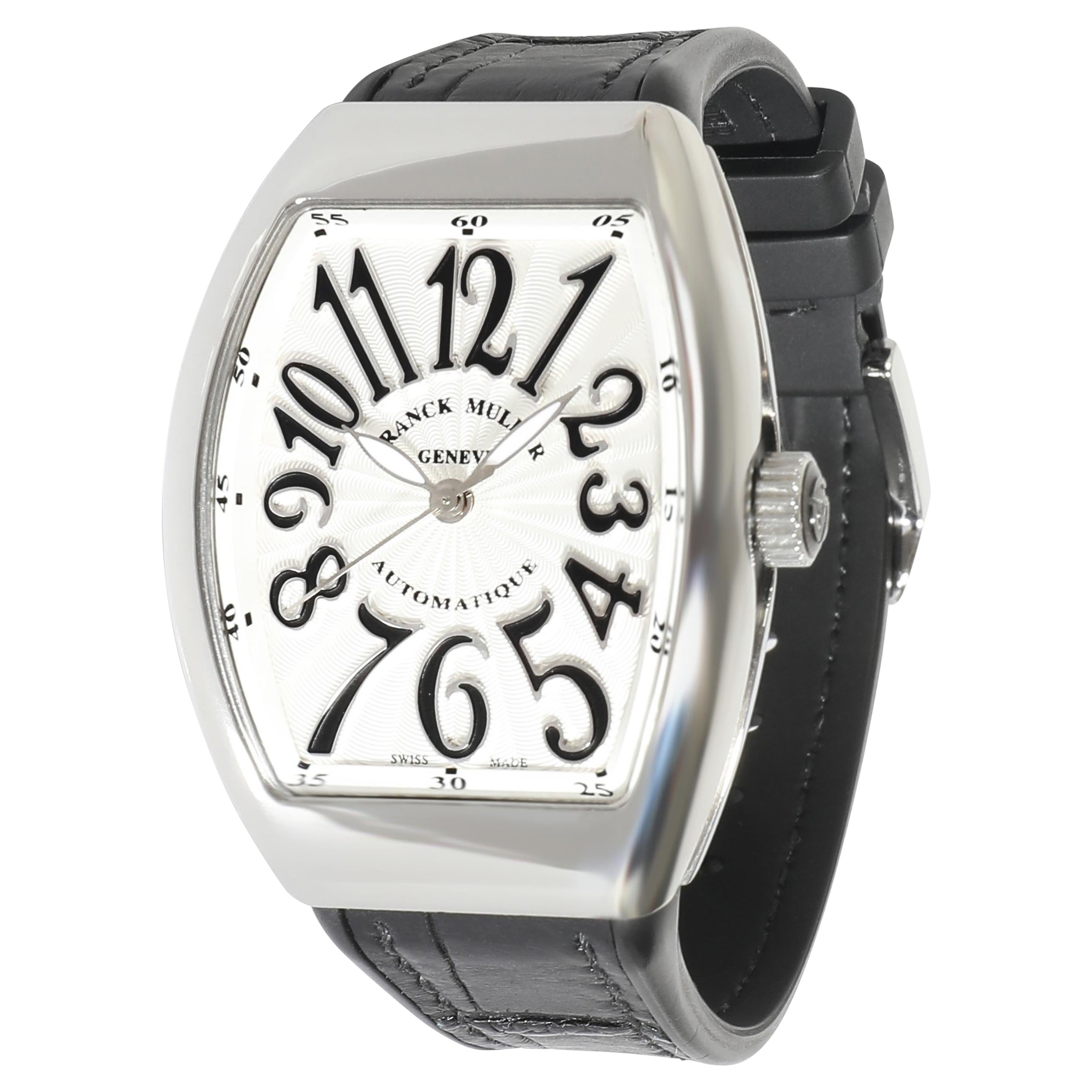 Franck Muller Vanguard V 32 SC ST FO Women's Watch in  Stainless Steel