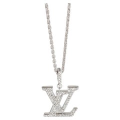 Ciondolo Louis Vuitton Idylle Blossom in oro bianco 18k 0,3 CTW