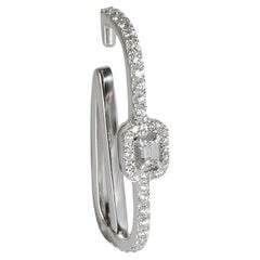 Messika My Twin Single Earring in 18K White Gold 0.35 CTW