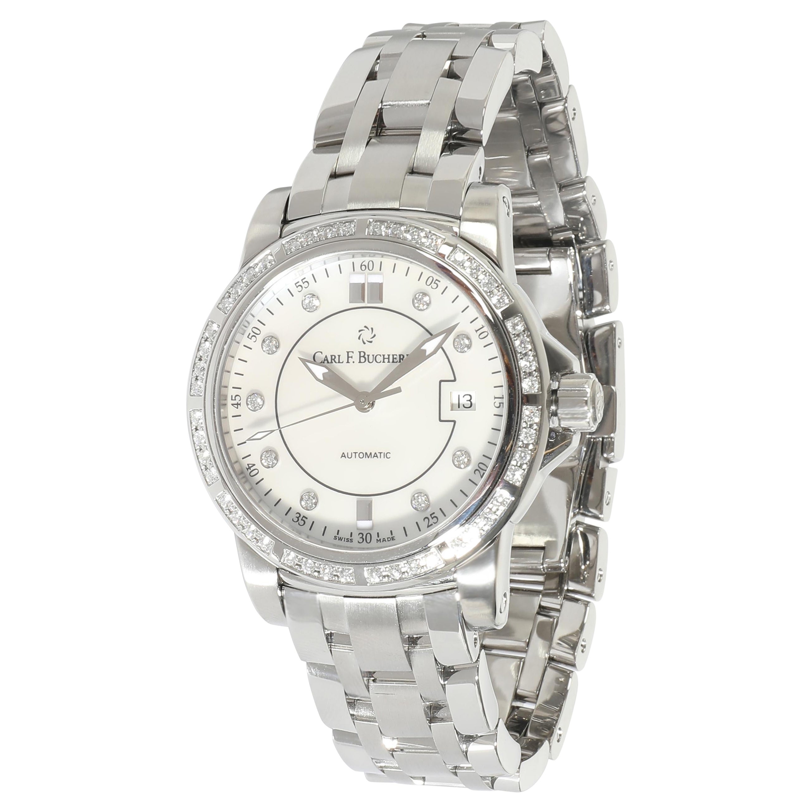 Carl F. Bucherer Patravi Autodate 00.10617.08.77.31 Unisex Watch in  Stainless S