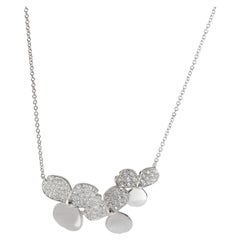 Tiffany & Co. Collar de moda Flores de papel en Platino 0.78 CTW