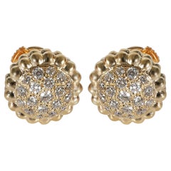 Pendientes Van Cleef & Arpels Perlee de oro amarillo de 18 quilates 0,69 qt