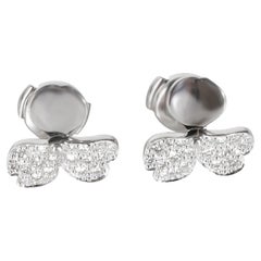 Tiffany & Co. Orecchini di diamanti con fiori di carta in Platino 0,34 CTW
