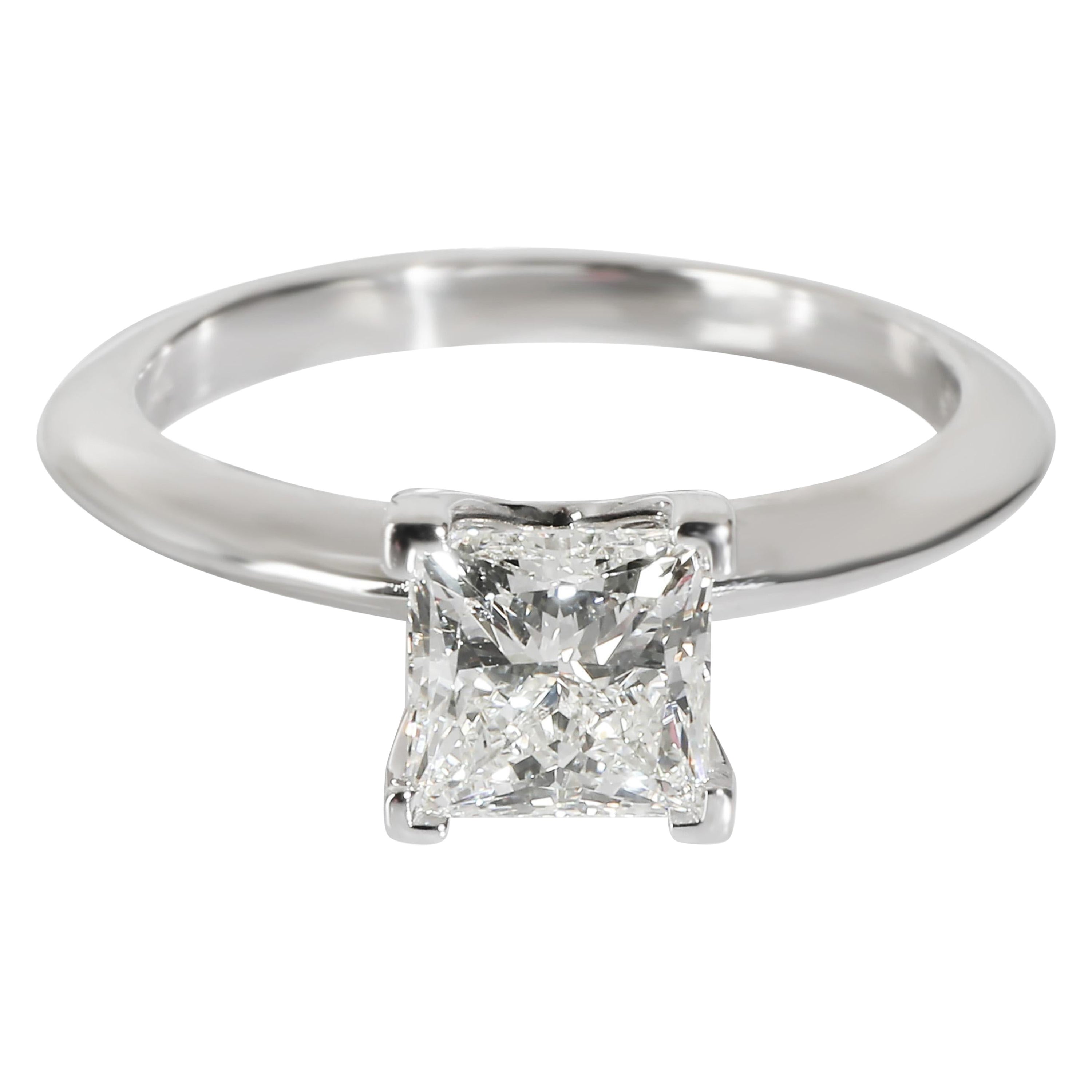 Tiffany & Co. Solitär-Diamant-Verlobungsring in  Platin I VVS2 1,05 CTW