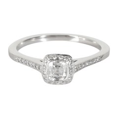 Tiffany & Co. Legacy Diamond Engagement Ring in Platinum G VVS1 0.45 CTW