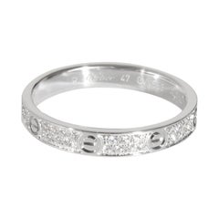 Cartier Love Wedding Band, Small Model (White Gold)