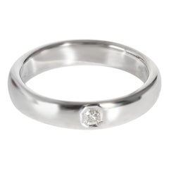 Tiffany & Co. Lucida Diamond Band in Platinum 0.03 CTW