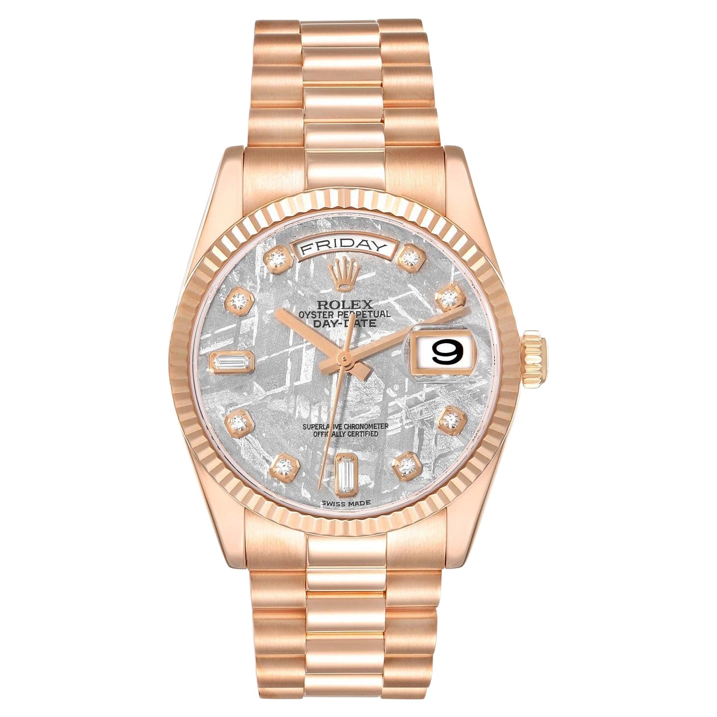 Which Rolex has meteorite?