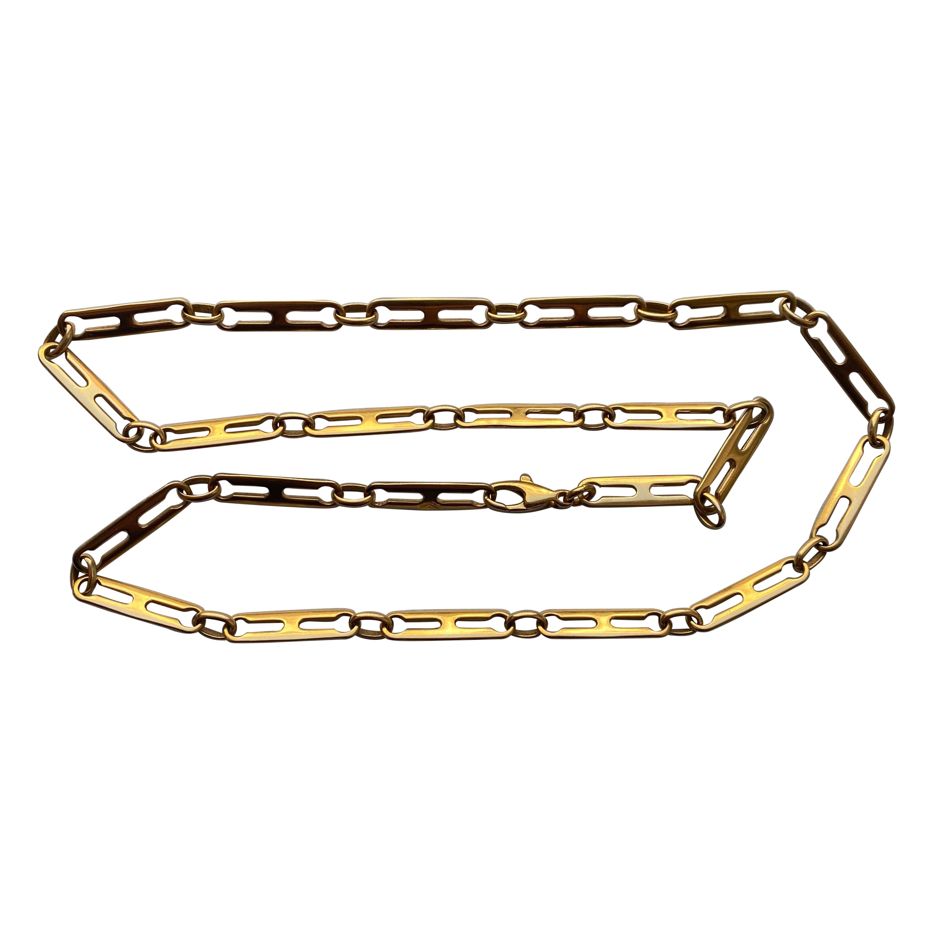 French 18k Gold Chain