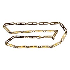 French 18k Gold Chain