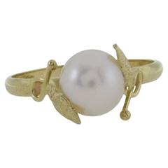 Luise South Sea Pearl Gold Cluster Ring