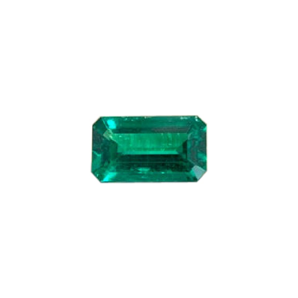 0.86 Carats Colombain No Oil Emerald, AGL Certified