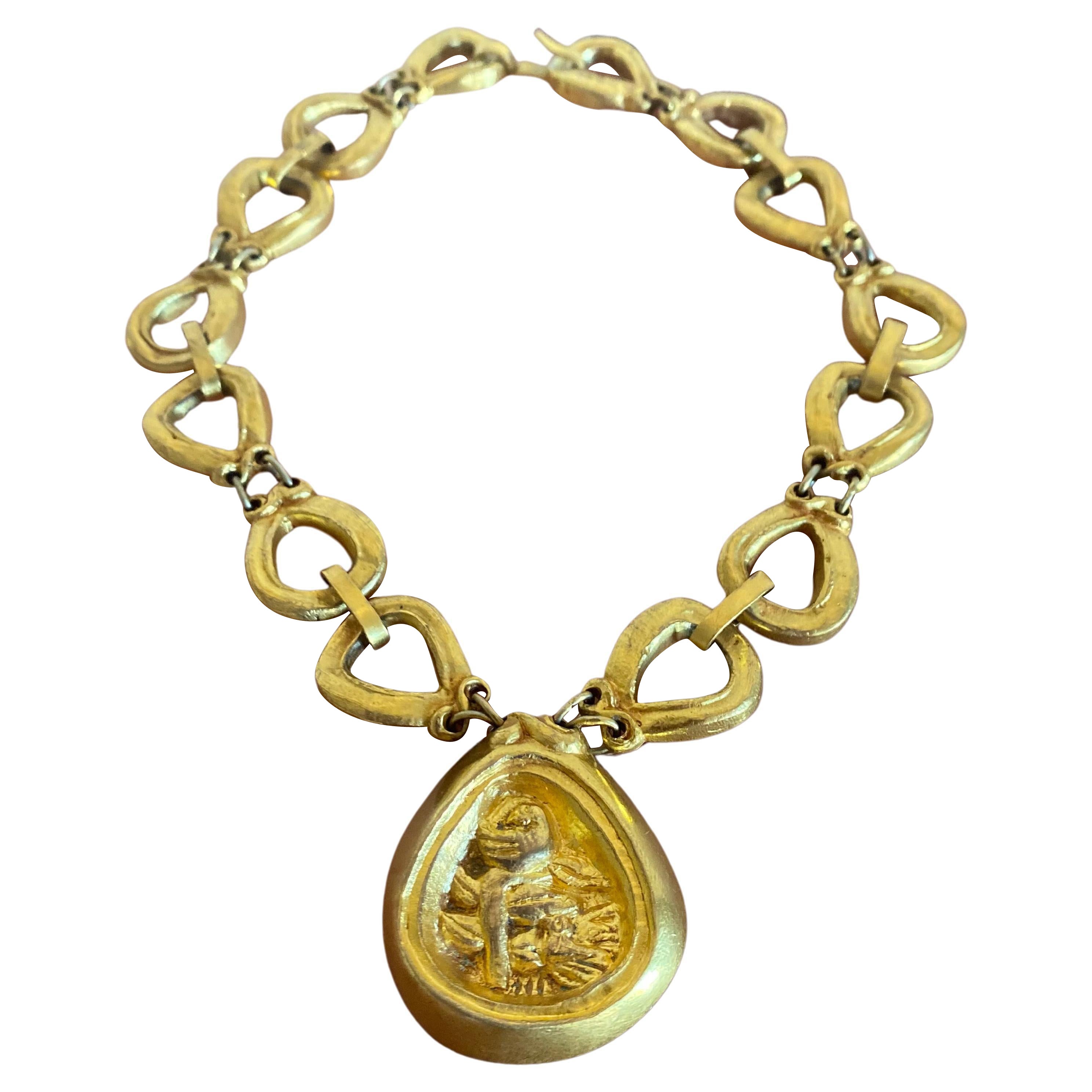 Collier La Colombe de Line Vautrin en vente