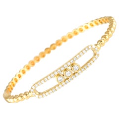 18K Yellow Gold 0.85ct Diamond Bracelet
