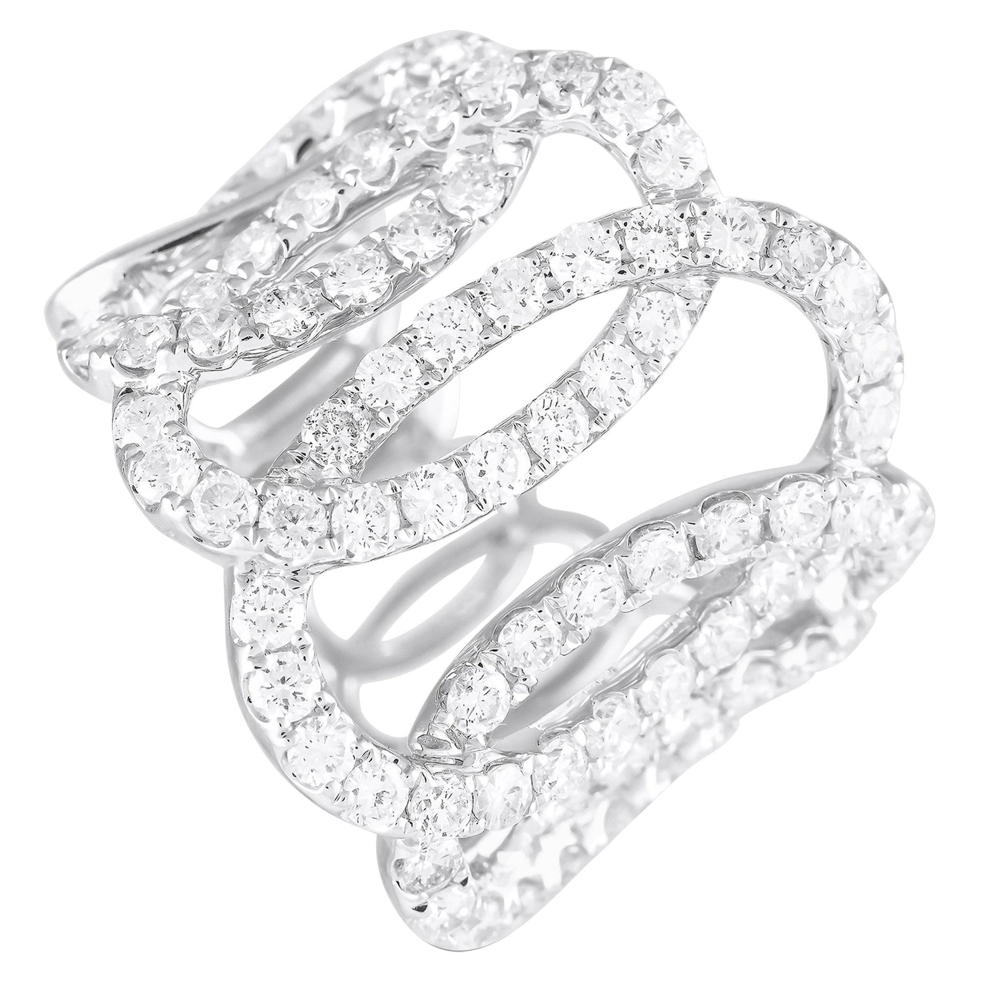 18K White Gold 2.20ct Diamond Ring
