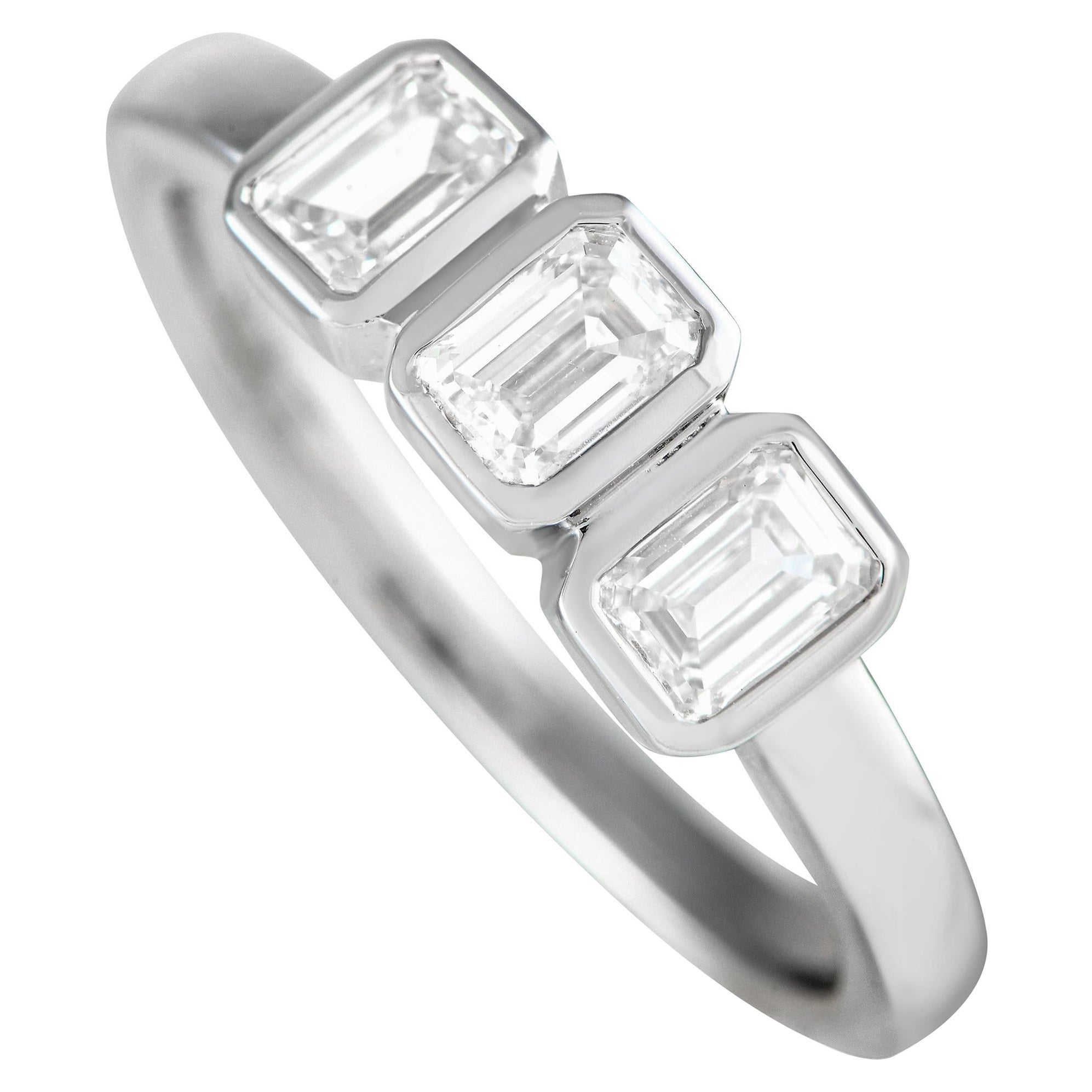 18K White Gold 1.03ct Diamond Ring