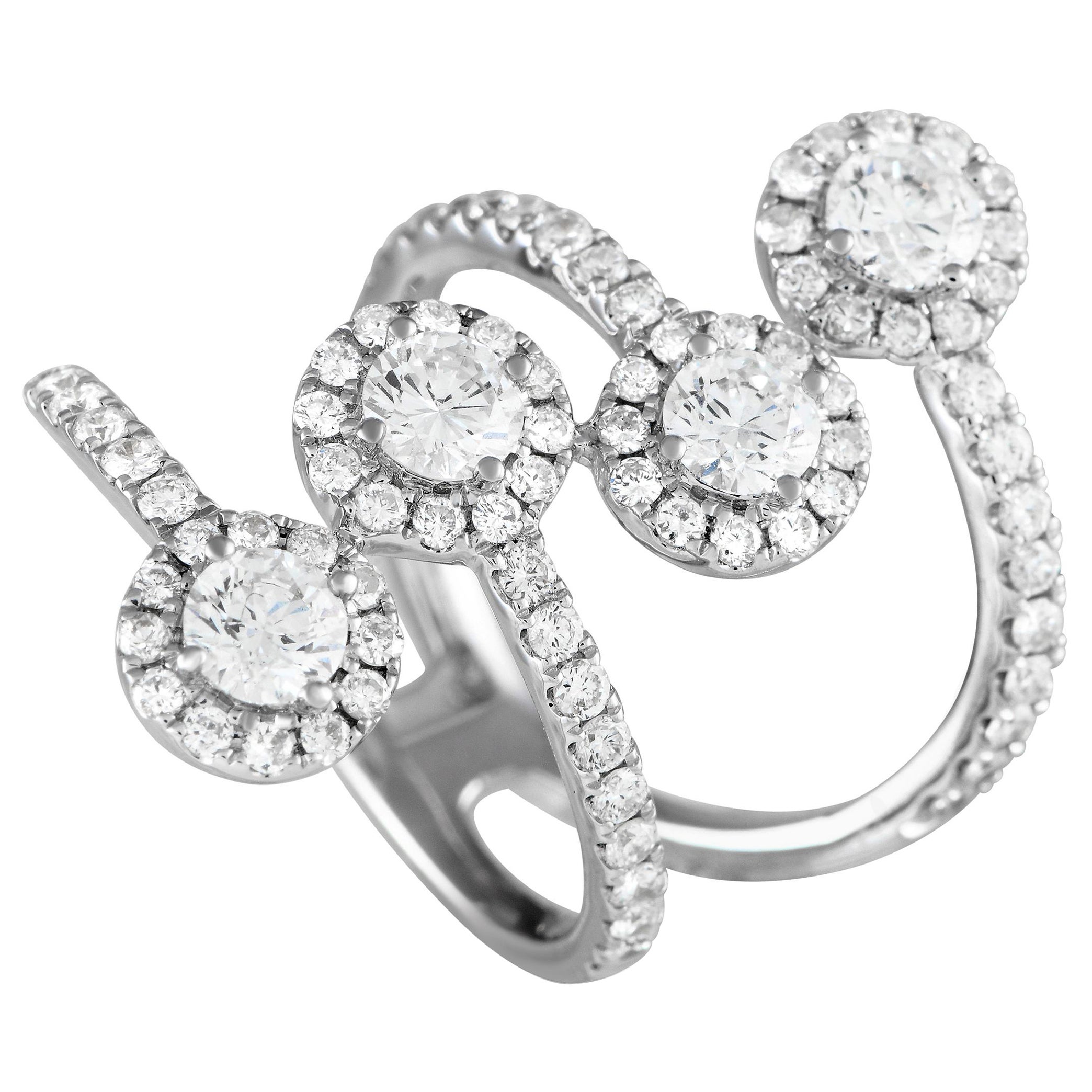 18K White Gold 2.20ct Diamond Ring