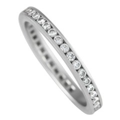 Tiffany & Co. Platinum Diamond Eternity Band Ring