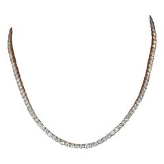 8.38 ct Diamond Tennis Necklace
