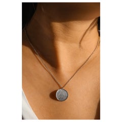 Diamond Circle Pendant 0.69 cts.