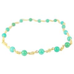 Turquoise Beaded Necklace