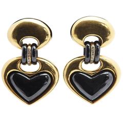 Faraone Heart-Shaped Ear Pendants 7