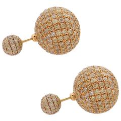 Diamond Ball Earring 2