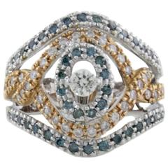 Luise Fancy Diamond Dome Ring 12