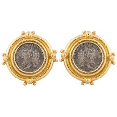 Elizabeth Locke Ancient Coin Earrings