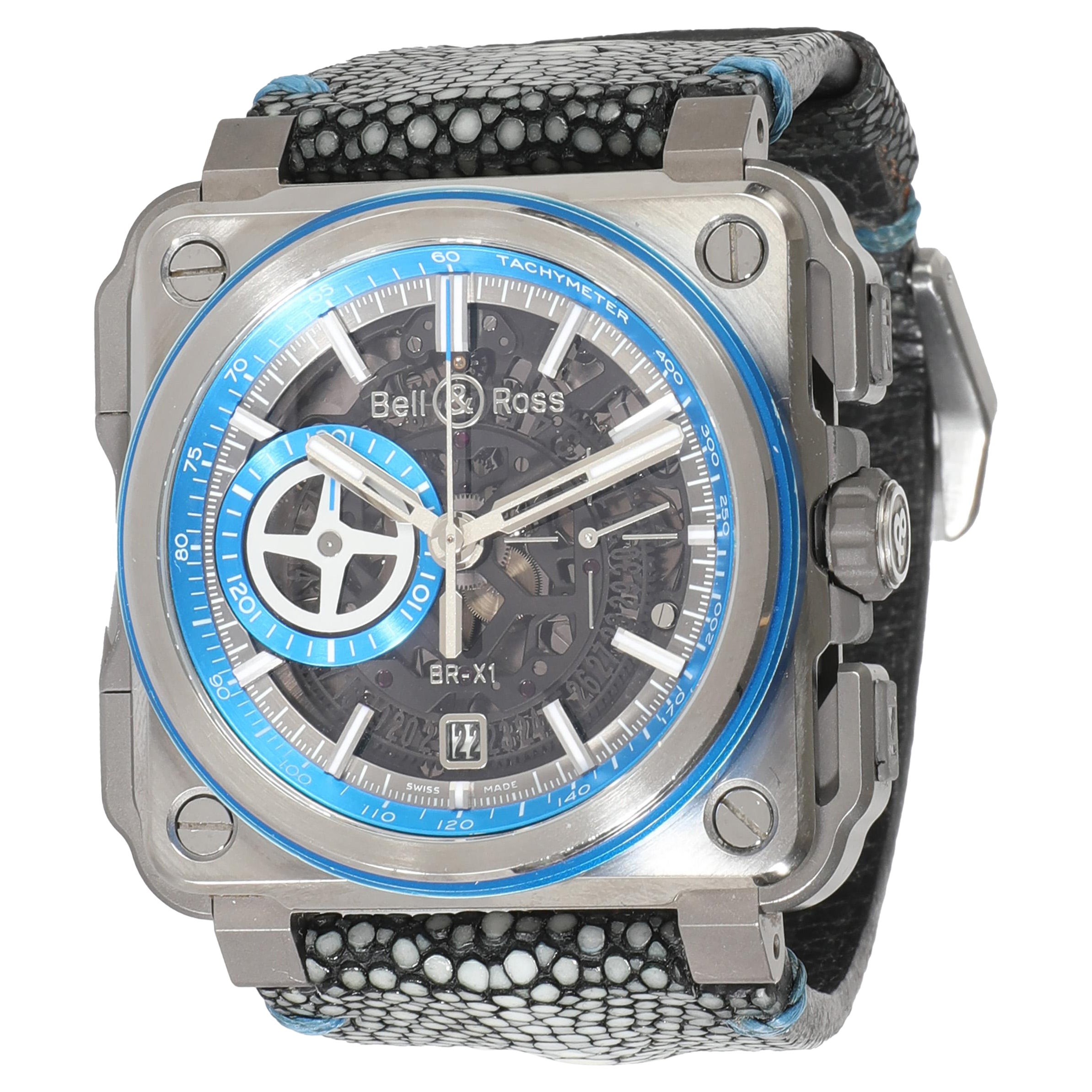 Bell & Ross BRX-1 Hyperstellar BRX1-AL-TI-BLU Men's Watch in  Titanium