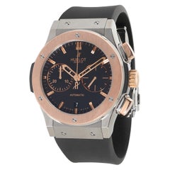 Reloj de caballero Hublot Classic Fusion Chrono 521.NO.1181.RX de titanio 18 quilates/Rosa Go