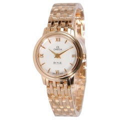 Omega DeVille Prestige 424.50.24.60.05.002 Women's Watch in 18kt Rose Gold