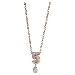 Chanel Nº 5 Collar Eterno en Oro Rosa de 18 quilates 0,36 CTW