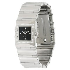 Omega Constellation Quadra 1528.46.00 Women's Watch in  Stainless Steel