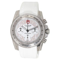 Tudor Grantour Chrono 20310 Montre unisexe  Acier inoxydable 0,5 ct. pt.