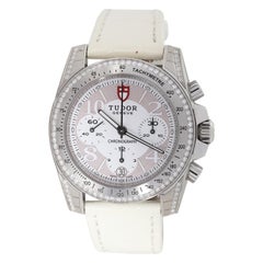 Tudor Grantour Chrono 20310 Montre unisexe  Acier inoxydable 0.5 ct. pt.