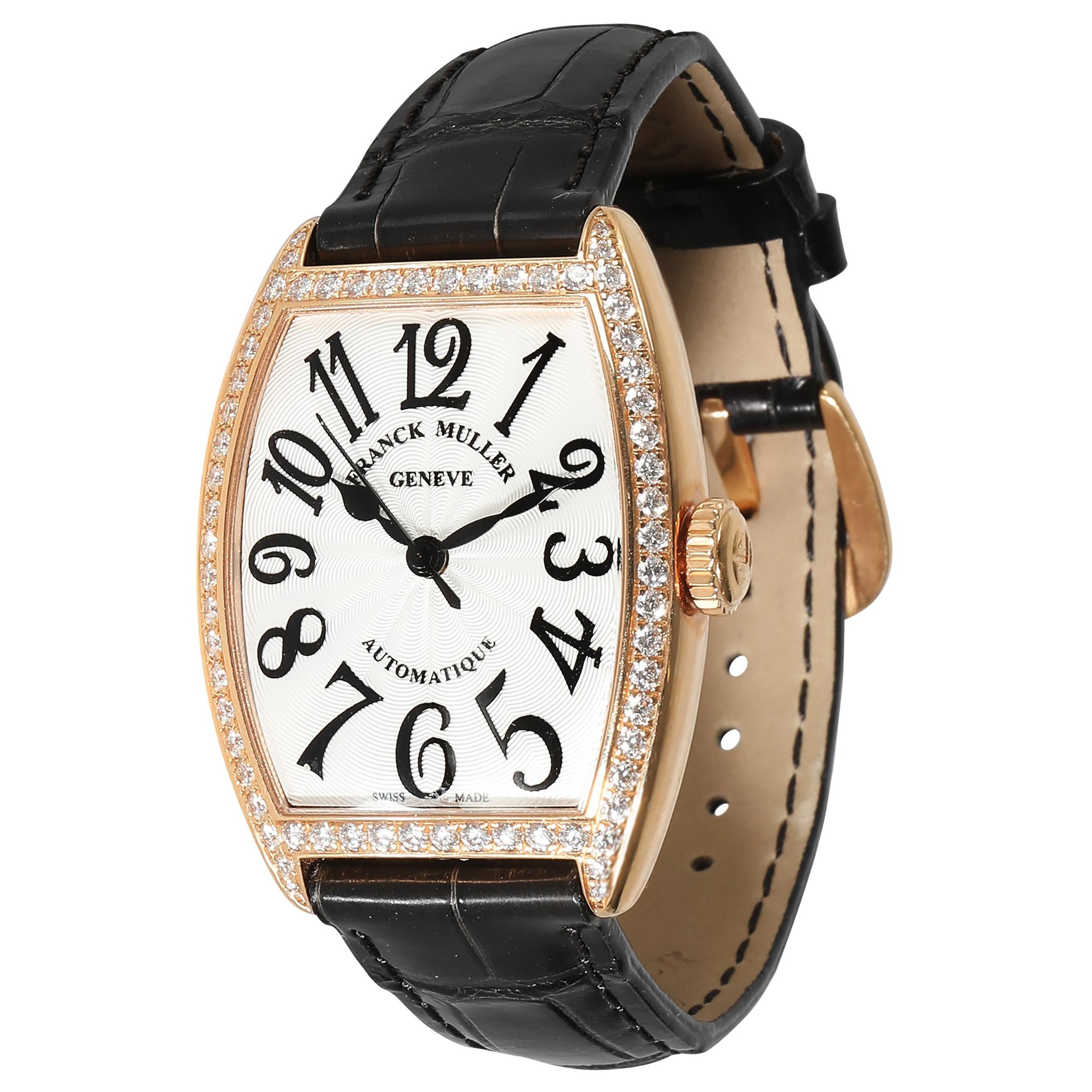 Franck Muller Cintree Curvex 7500 SC AT F0 D 1R Women's Watch in 18kt Rose Gold