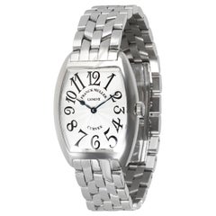 Franck Muller Cintree Curvex 7502 QZ Unisex Watch in Stainless Steel