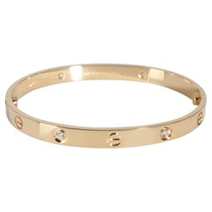 Bracciale Cartier Love, diamanti (oro giallo)