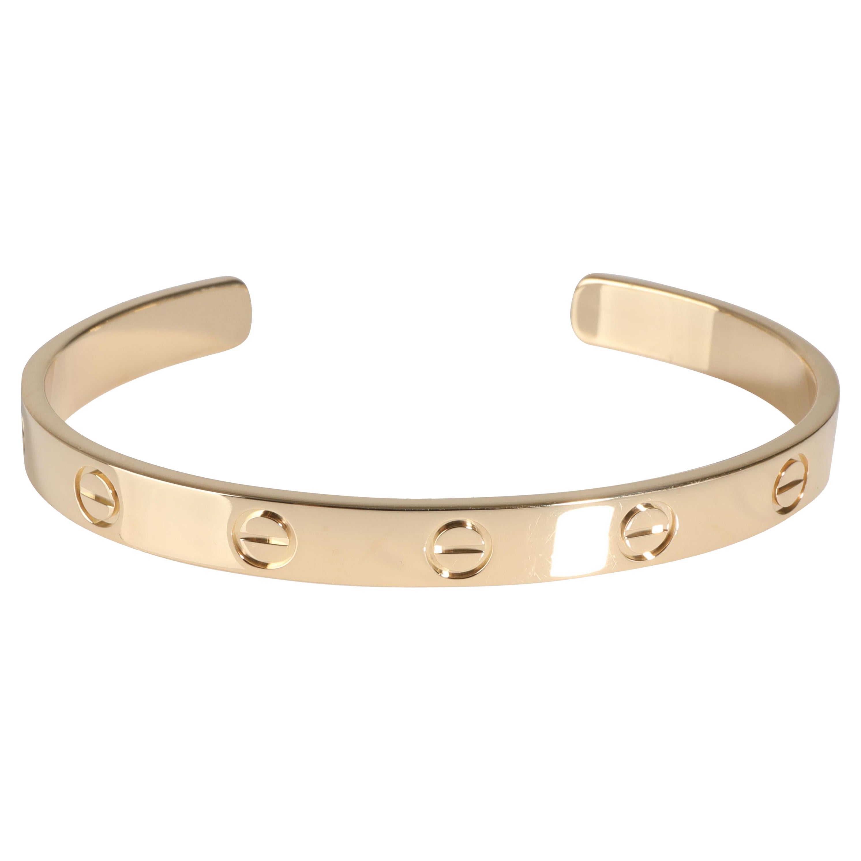 Cartier Love Bracelet (Yellow Gold)