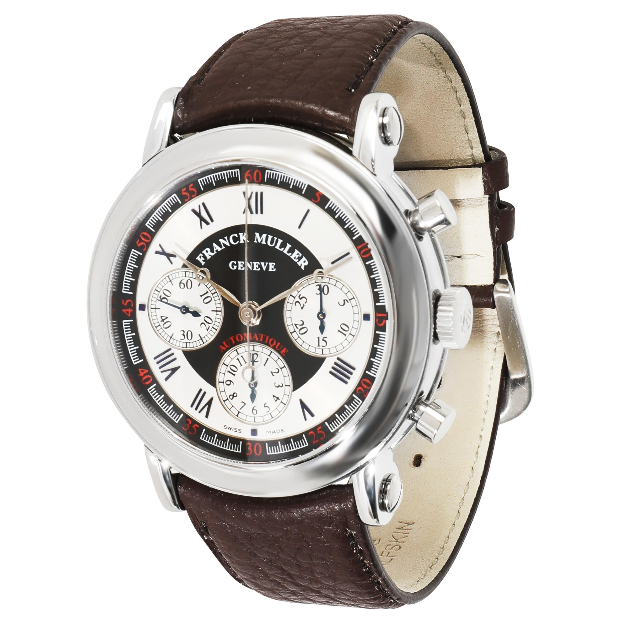 Franck Muller Ronde Chronographe 7002 CC pour hommes  Acier inoxydable