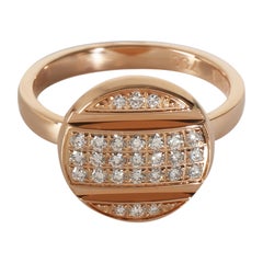 Chaumet Class One Ring in 18K 18K Rose Gold 0.2 CTW