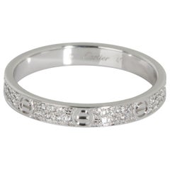 Cartier Love Ring, Small Model (White Gold, Diamonds)