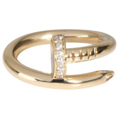 Cartier Juste Un Clou Ring, Diamanten (Gelbgold)