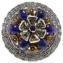Luise Sapphire Diamond Ring 7
