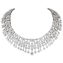 Magnificent Multi Shape Diamond Necklace 3